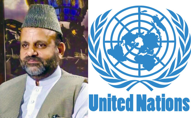 Saghar urges UN to take notice of Indias naked aggression 